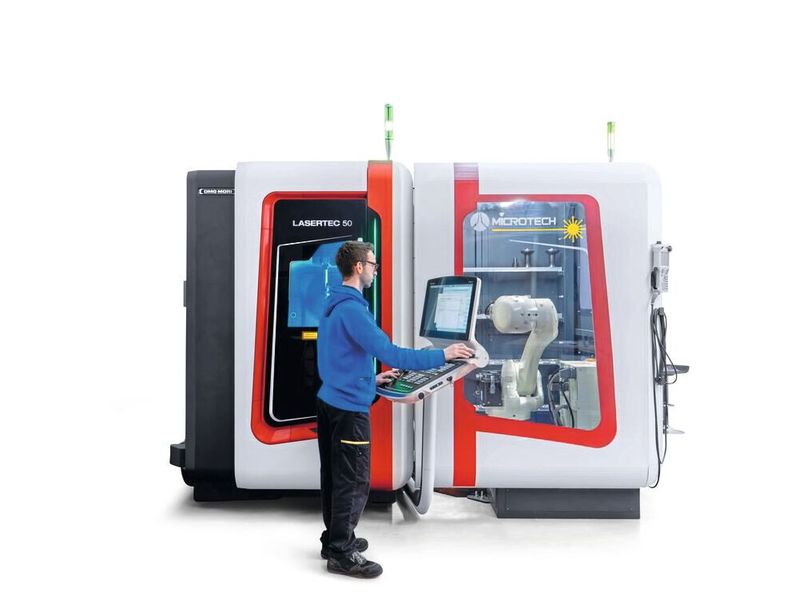 Die Lasertec 50 Precision Tool steht für Qualitäts- und Zeitvorteile für Diamantwerkzeuge bis Durchmesser 355 Millimeter. (Bild: DMG Mori)