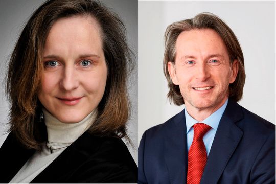 Sybille Schorn und Thomas Hanswillemenke sehen die Finanzdienstleister vor einschneidenden Veränderungen.(Bild:  Frank Reinhold Photography)
