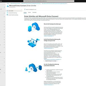 Entra Cloud Sync ermöglicht die Synchronisierung von Gruppen aus der Cloud in lokale AD-Umgebungen.(Bild:  Joos - Microsoft)