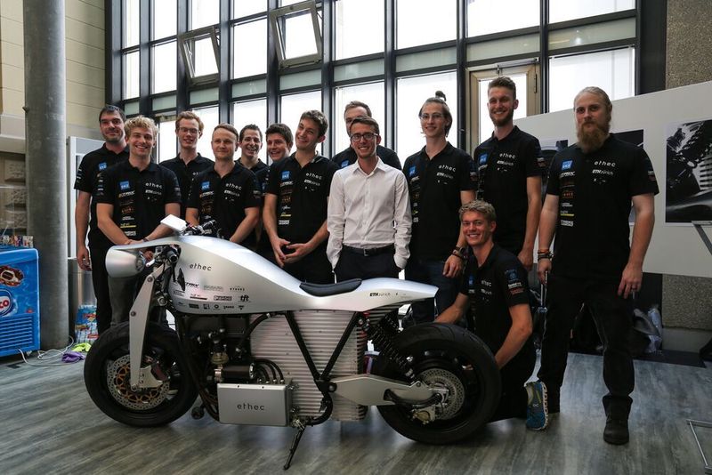So stellen sich Jungforscher der ETH Zürich die Motorradzukunft vor. (Ethec)
