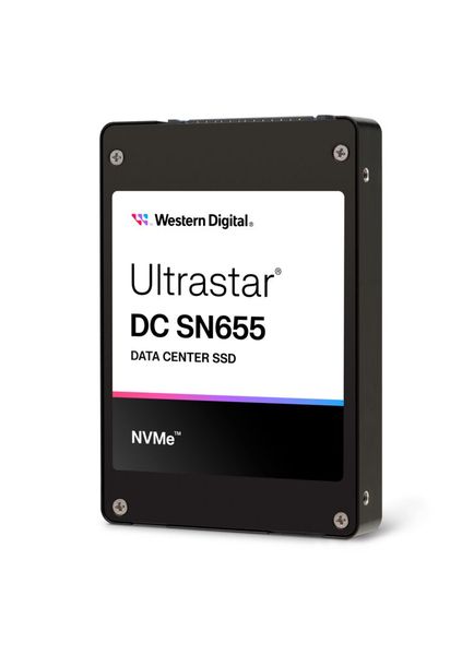 Die Ultrastar DC SN655 nutzt einen neuen Controller mit PCIe-Gen4-Interface sowie 3D-TLC-NAND-Chips der BiCS5-Generation. (Bild: Western Digital)