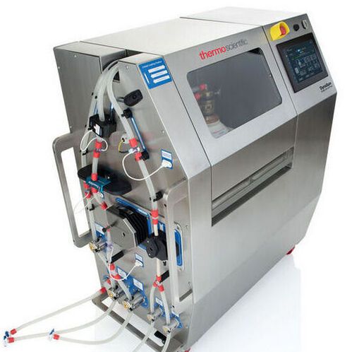 Thermo Fisher Scientific has recently unveiled the Thermo Scientific Dynaspin Single-Use Centrifuge system in Boston, USA. Thermo Fisher Scientific has recently unveiled the Thermo Scientific Dynaspin Single-Use Centrifuge system in Boston, USA.