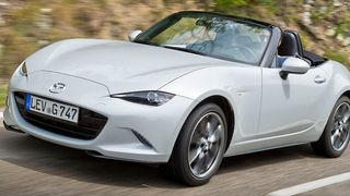 Die vierte Generation des Mazda MX 5 ist optisch und technisch der Neuzeit anpasst. (Mazda)