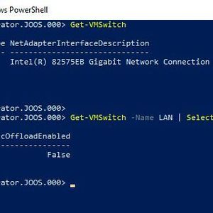 Konfigurieren von Receive Segment Coalescing (RSC) für virtuelle Switches in Windows Server 2022.