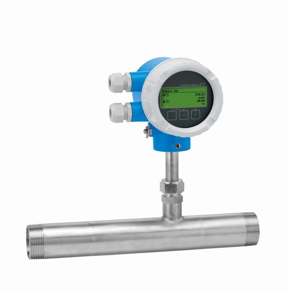 Proline t-mass A 150 – Inline Version für Luft, Stickstoff, Argon und CO2 von Endress+Hauser. (Endress+Hauser)