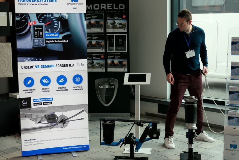 Reisemobil-Fahrwerke lassen sich mit den Produkten von VB Airsuspension optimieren. (Bild: Wenz - VCG)