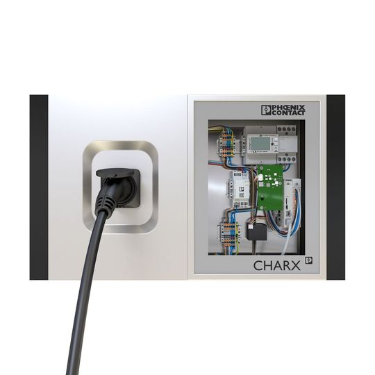 PCB-based wallbox with significantly reduced wiring effort(Image: Phoenix Contact)