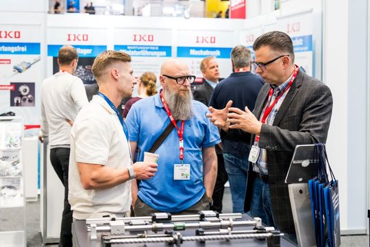 Stand auf der Spezialkonferenz Container Days Manufacturing.(Bild:  Easyfairs)