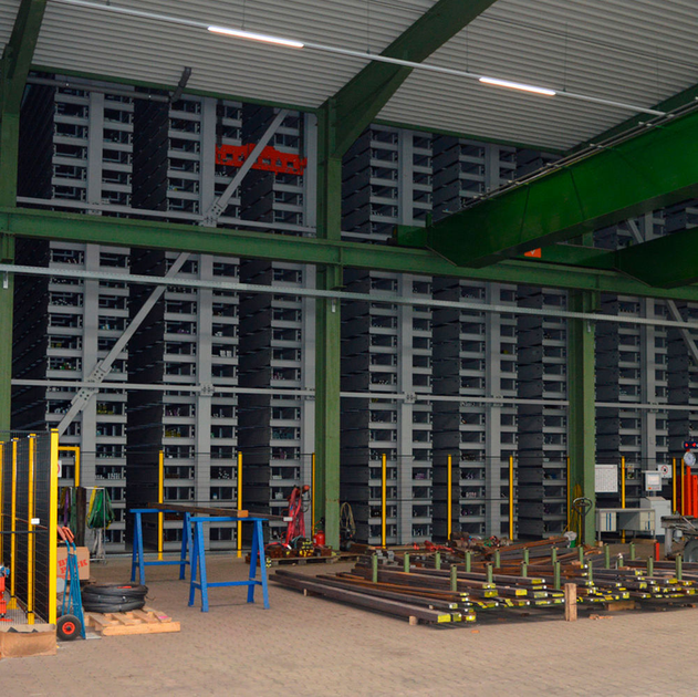 Effiziente Lagerung: 80 % mehr Platz dank Brückensystem