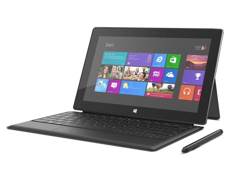 Für professioelle Anwender gibt es auch eine professionelle Tastatur („Type Cover“) zum Surface Pro... (Bild: Microsoft)