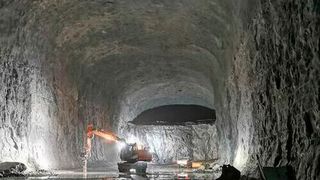 Borealis’ naphtha cavern excavation in Porvoo, Finland. (Borealis)