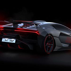 Der SC18 liegt nur noch 11 Zentimeter über der Straße. (Bild:  Lamborghini)
