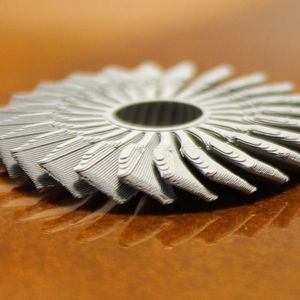 Gedrucktes Flügelrad aus Edelstahl