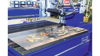 Die Blech, führende Fachmesse für die Blech-, Metall- und Stahlbearbeitung in der Schweiz, ist in diesem Jahr mit insgesamt 140 Ausstellern um 40 Prozent gewachsen. (Bild: Margaux Pontieu, MSM)