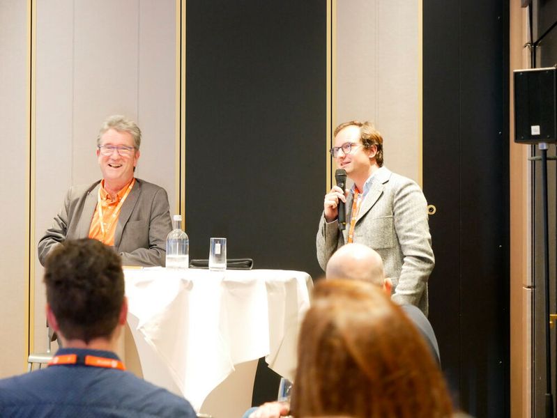 …sowie Dr. Dieter Thiel (Datacenter Group) und Max Schulze (SDIA e.V.) wurde kontrovers diskutiert. (Bild: Vogel IT-Medien GmbH)