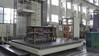 Im Bild eine HCW 2 mit einem X-Verfahrweg von 7500 mm und einem Y-Verfahrweg von 5000 mm.  (Bild: A. Magnus)