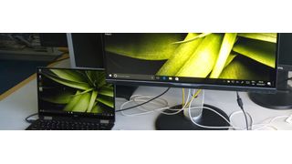 Im Test: Der 25-Zoll-Monitor Philips Brilliance 258B6QUEB mit USB-C-Docking-Station. (Vogel IT-Medien)