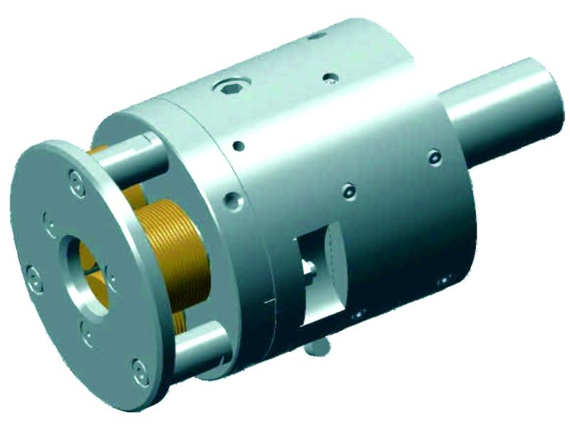 Sensorischer Radialrollkopf mit integrierter Elektronik. Bild: Fette (Archiv: Vogel Business Media)