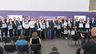 Strahlende Gesichter in Hannover am ersten Messetag. (Bild: Photovision-DH)