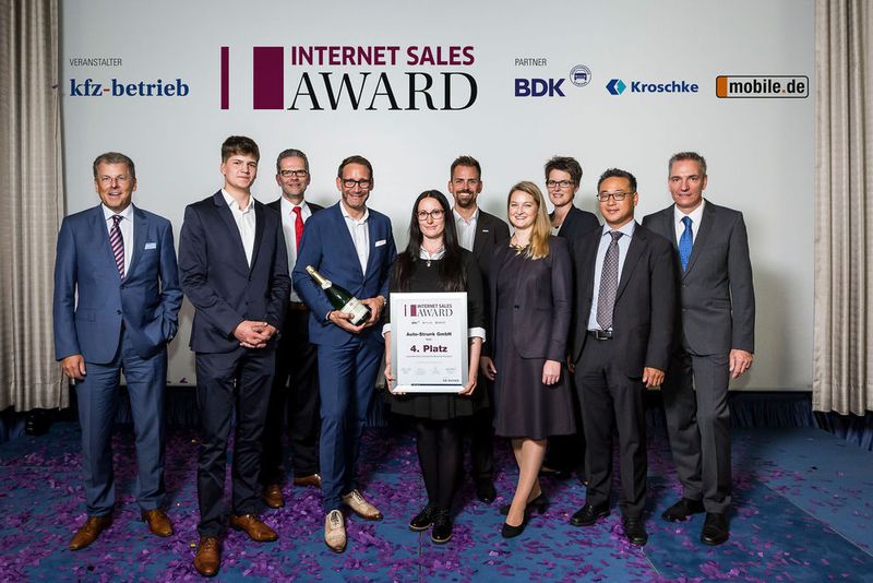 Den vierten Platz und damit ebenfalls unter den Top-5 des Internet Sales Awards 2017, belegt die Auto-Strunk GmbH (Ford, Kia) aus Köln. (Stefan Bausewein)