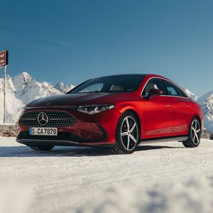 Auf den elektrischen Mercedes CLA folgt nun der Verbrenner.(Bild:  Mercedes-Benz)