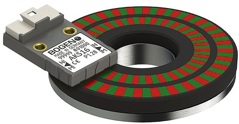 X-class ist eine magnetische Alternative zu empfindlichen optischen Messsystemen, die häufig aufwendige Schutzvorrichtungen und laufende Wartungen benötigen, um unter rauen Bedingungen ohne Ausfälle zu arbeiten. (Bogen)