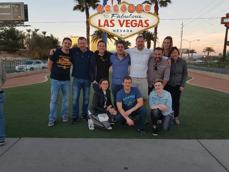 Samsung und seine Distributoren erkunden Las Vegas. (Bild: Samsung)