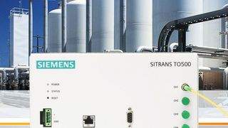 Der Sitrans TO500 von Siemens ist ein Messsystem zur faseroptischen Temperaturmessung. (Bild: Siemens)
