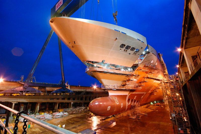 Für 40 Mio. Euro darf GF Piping Systems Rohre und Dienstleistungen für die nächsten Passagierdampfer von STX France liefern. (GF / STX France)