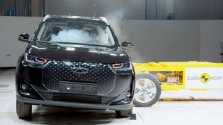 Der Chery Tiggo überzeugt im Crash-Test nicht vollkommen. (Bild: Euro NCAP)
