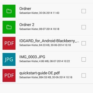 iDGARD ist simpel, aber erfüllt seine Aufgaben gut.