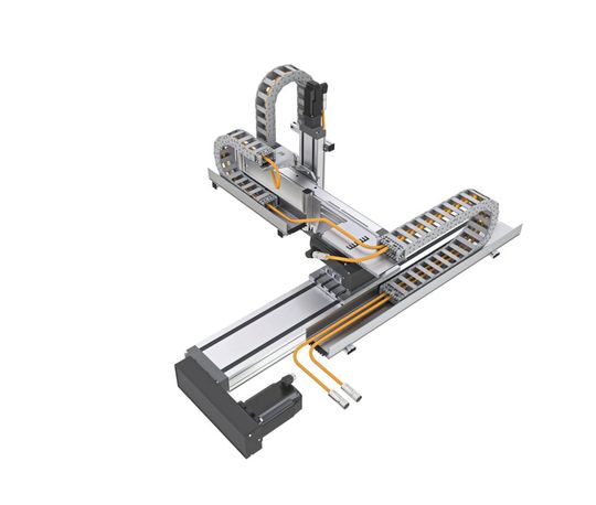 Vormontierte Schwerlast-Linearroboter: Mehrachssysteme und smarte Linearroboter bieten wirtschaftliche Vorteile bei der Automatisierung. (Bild:  Bosch Rexroth)