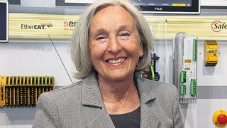 Renate Pilz, sie ist Jahrgang 1940, hat sich entschlossen, Ende 2017 aus ihrer aktiven Rolle in der Geschäftsführung zu verabschieden und Pilz in die Hände ihrer Tochter und ihres Sohnes zu übergeben. (Reinhold Schäfer)