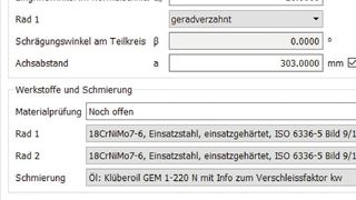 Für die benutzerdefinierte Anpassung der Berechnungssoftware von Kissssoft gibt es im aktuellen Release 03/2016 zusätzliche Möglichkeiten. (Kisssoft)