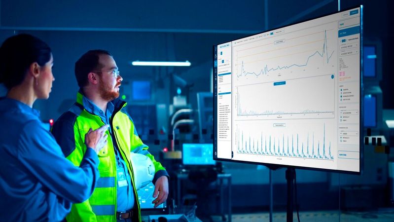 Eine Software für die Überwachung des Anlagenzustands optimiert die Analyse, indem sie die Fehlererkennung automatisiert und klare Zustandsindikatoren liefert, sodass sich Fachkräfte auf komplexe Probleme konzentrieren können.(Bild:  Emerson)