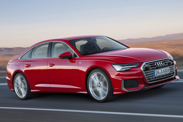 Auf dem Genfer Autoslaon 2018 zeigt Audi erstmalig die Neuauflage des A6. (Audi)
