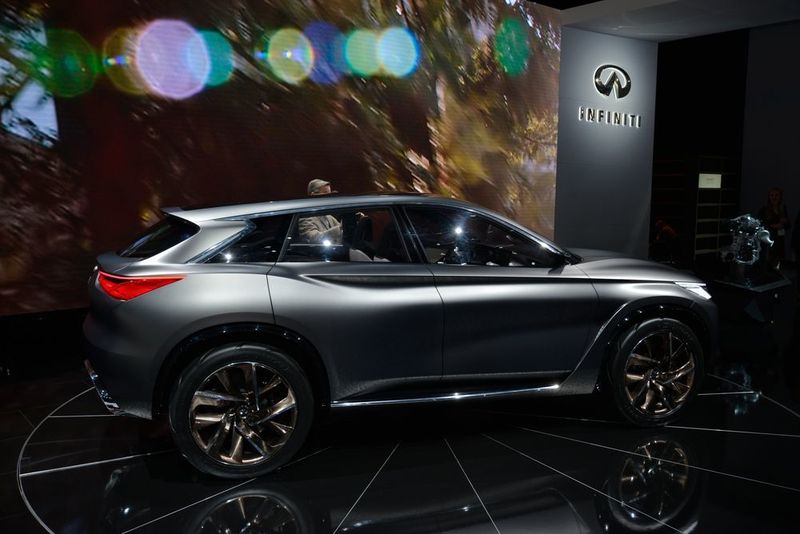 Infiniti setzt auf das starke SUV-Segment, vielleicht in Zukunft auch mit dem QX Sport Inspiration Concept. (Newspress)