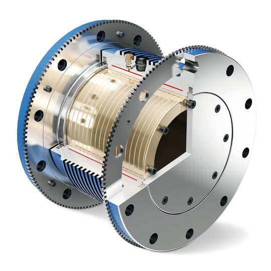 Die Slip-Set-Kupplung ist ausgelegt, um im Fall einer Überlastsituation zu rutschen und so eine kontinuierliche Produktion sicherzustellen. (Bild:  Voith)