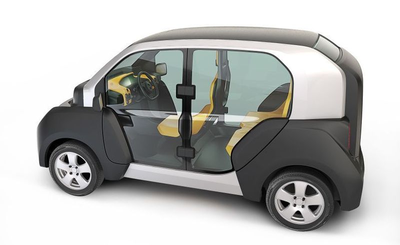 CITY eTAXI: Blick in den Innenraum (naumann-design)