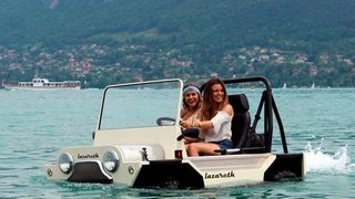 Der Moke Amphibious ist ein Projekt des Auto- und Motorradtuners Ludovic Lazareth. (Lazareth)