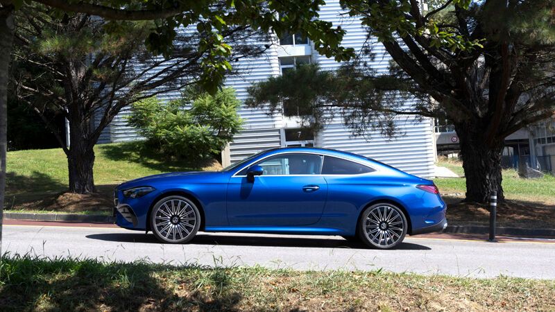 Das Coupé ist 4,85 Meter lang. (Bild: Mercedes-Benz)
