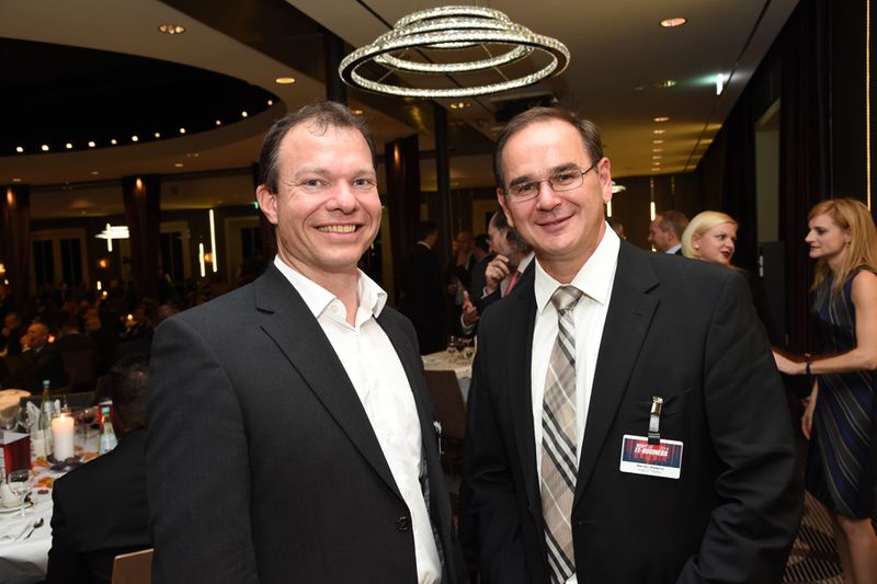 (l.) Matthias Schneider, Ingram Micro, und Werner Nieberle, IT-BUSINESS (Bild: IT-BUSINESS / Hannes Magerstädt )