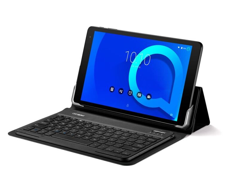 Für das Alcatel 1T 10 sind eine Bluetooth-Tastatur und eine Hülle als Kaufoption erhältlich. (Alcatel)