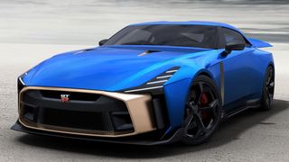 Nissan baut den GT-R50, der in Zusammenarbeit mit Italdesign entstanden war, als Kleinserie. 50 Exemplare werden hergestellt. (Bild: Nissan)