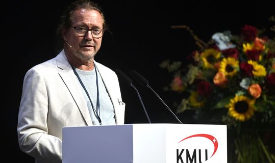 Armin Baumann, Initiant von KMU Swiss(Bild:  KMU Swiss AG / Foto Wagner / Alexander Wagner)