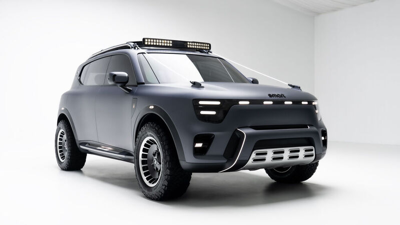 Mit dem Concept #5 gibt Smart gibt einen Ausblick auf sein nächstes SUV.