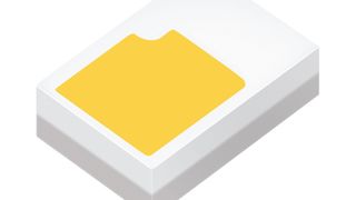 Kompaktes Design für den Frontbereich des Autos: eine gelbe LED als Blinker. (Osram)