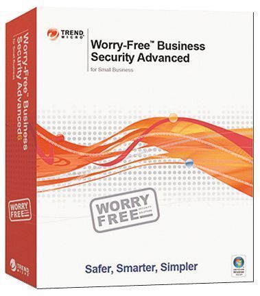 3x Trend Micro Worry Free Business Security Advanced, UVP: 350 Euro (Archiv: Vogel Business Media)