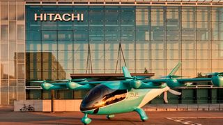 Hitachi and Eve Air Mobility have signed a memorandum of understanding regarding future collaboration in the field of vertiports. (Image:Hitachi)