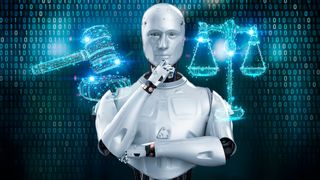 Abgesehen von der Frage der Verlässlichkeit und Qualität der Ergebnisse von generativer KI, ergeben sich zahlreiche rechtliche Fragestellungen bzw. Risiken, denen sich Unternehmen stellen müssen. (Bild: phonlamaiphoto - stock.adobe.com)